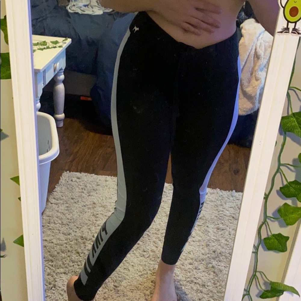 PINK leggings.
